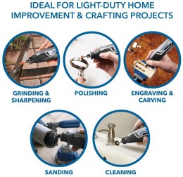Herramienta rotativa inalámbrica de iones de litio de 4 V DREMEL9